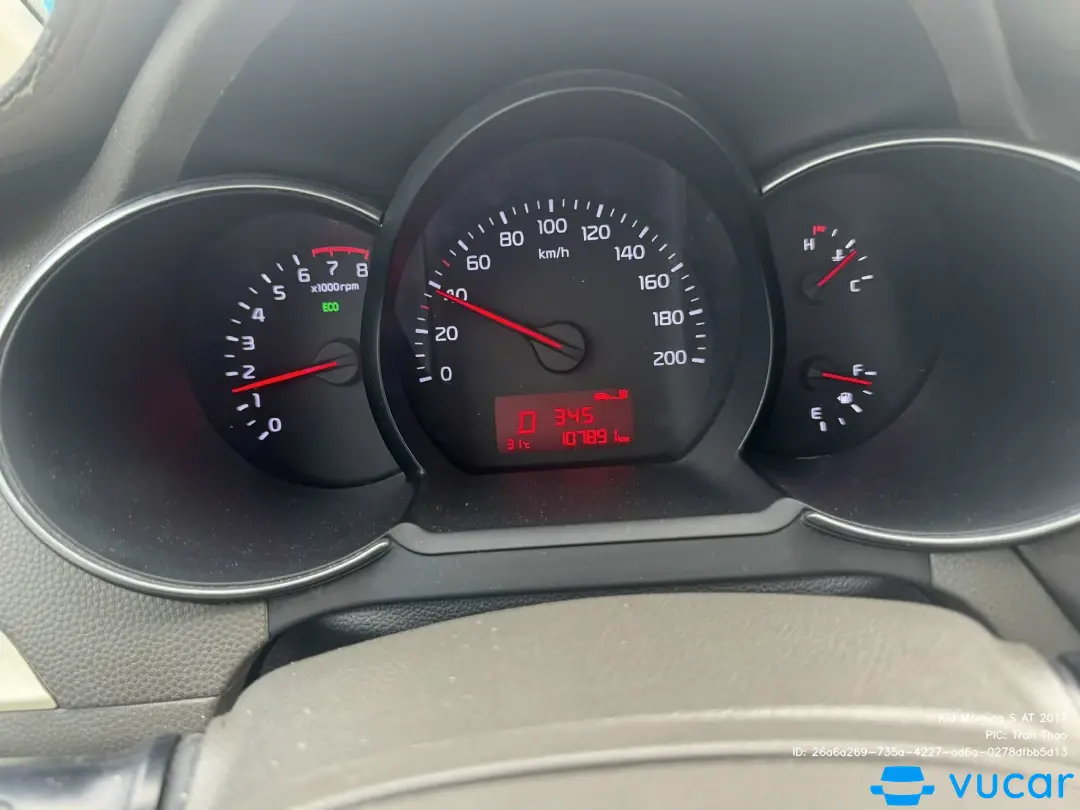 Kia Morning S AT 2017 - Nội thất 1