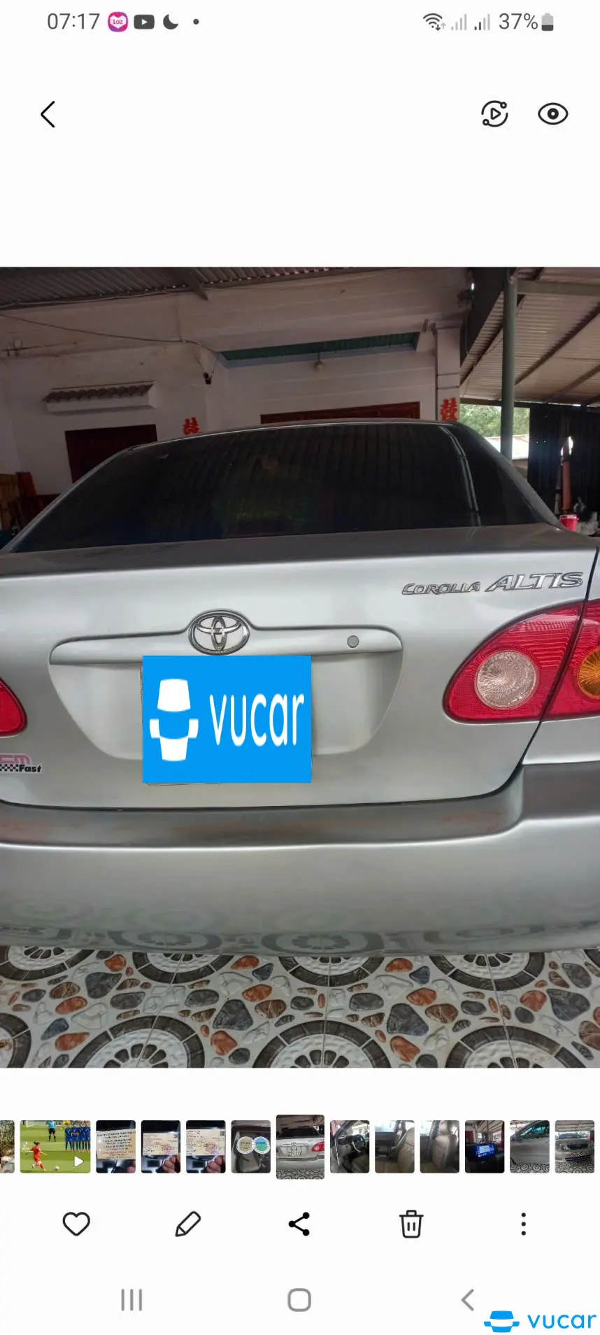 Toyota corolla atis 2001 - Ngoại thất 1
