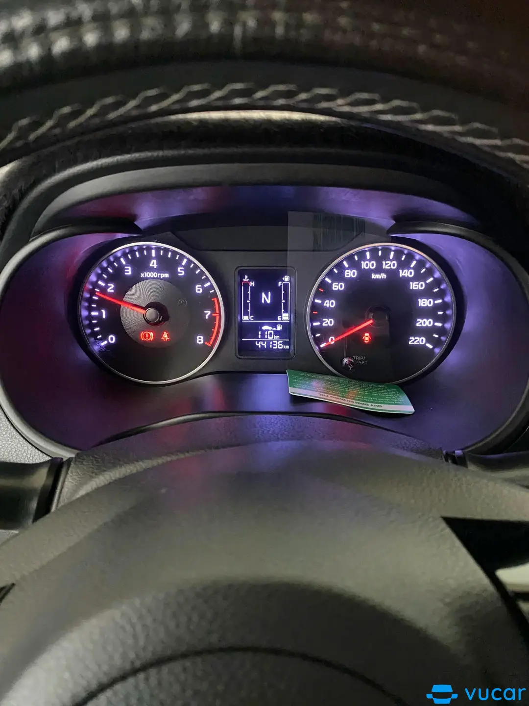 Kia Soluto 1.4 AT Deluxe 2020 - Nội thất 7