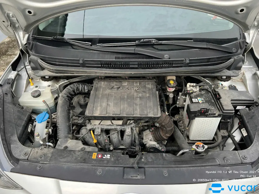 Hyundai I10 1.2 MT Tiêu Chuẩn 2021 - Khoang động cơ 1