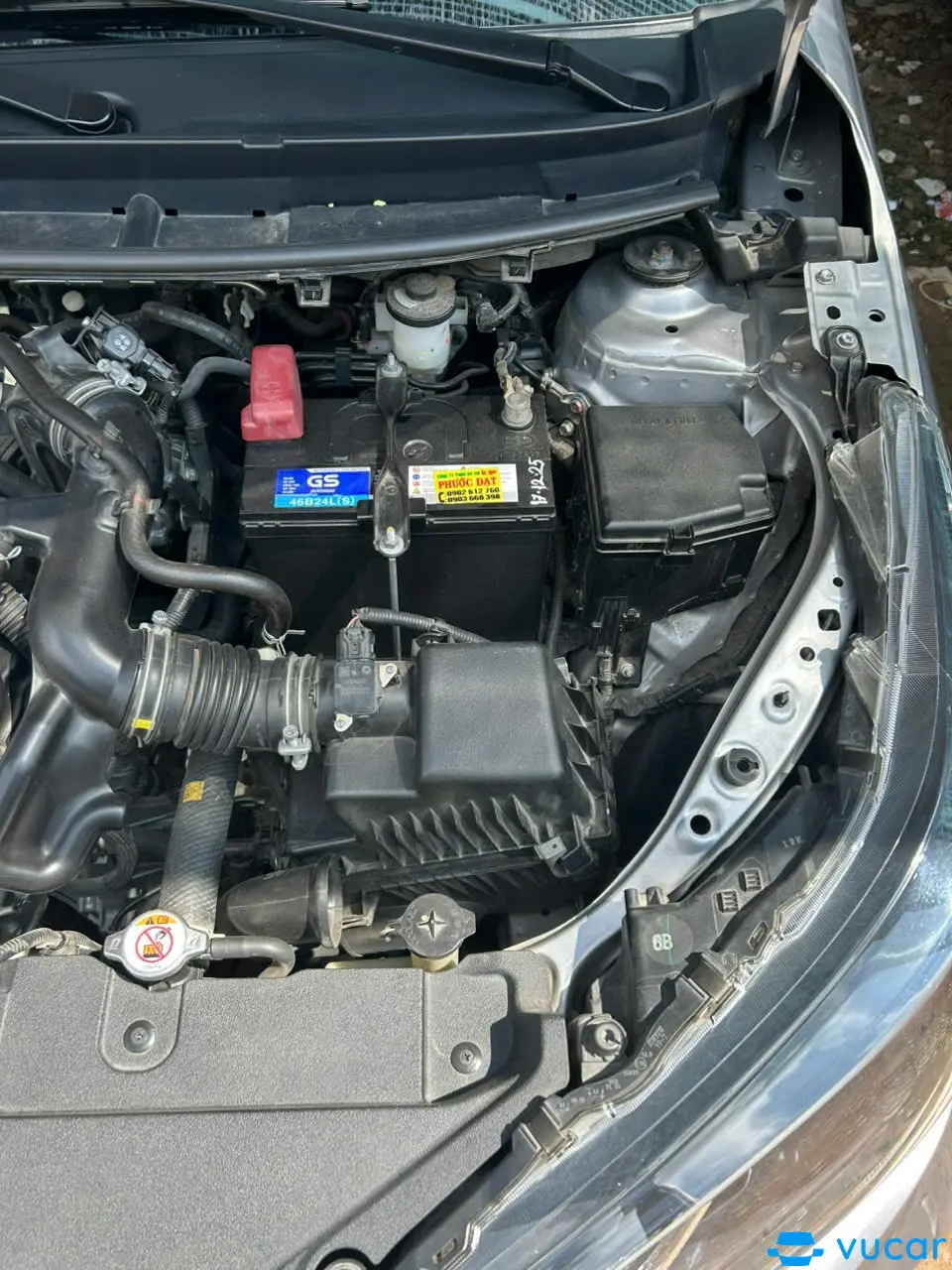 Toyota Vios G 2021 - Khoang động cơ 1