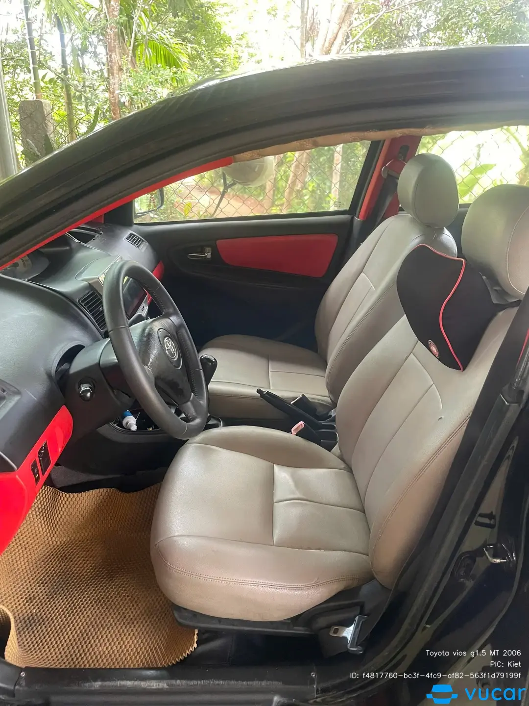 Toyota vios g1.5 MT 2006 - Nội thất 1