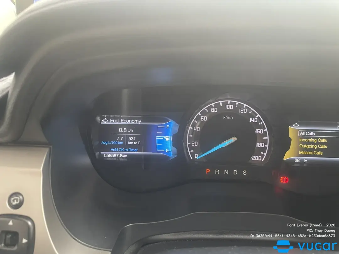 Ford Everes (trend) . 2020 - Nội thất 3