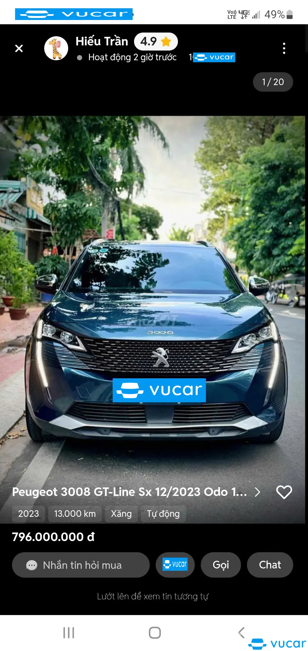 Peugeot 3008 Allure 2024 - Ngoại thất 11