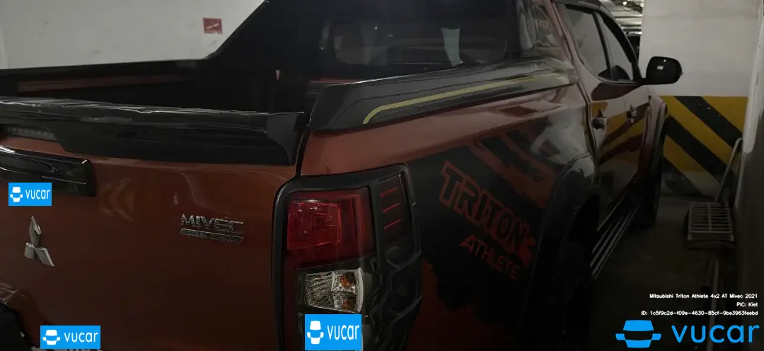 Mitsubishi Triton Athlete 4x2 AT Mivec 2021 - Ngoại thất 6