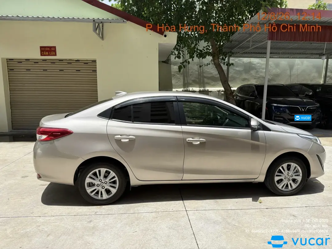 Ảnh xe Toyota Vios 1.5E CVT 2020 - ảnh 6