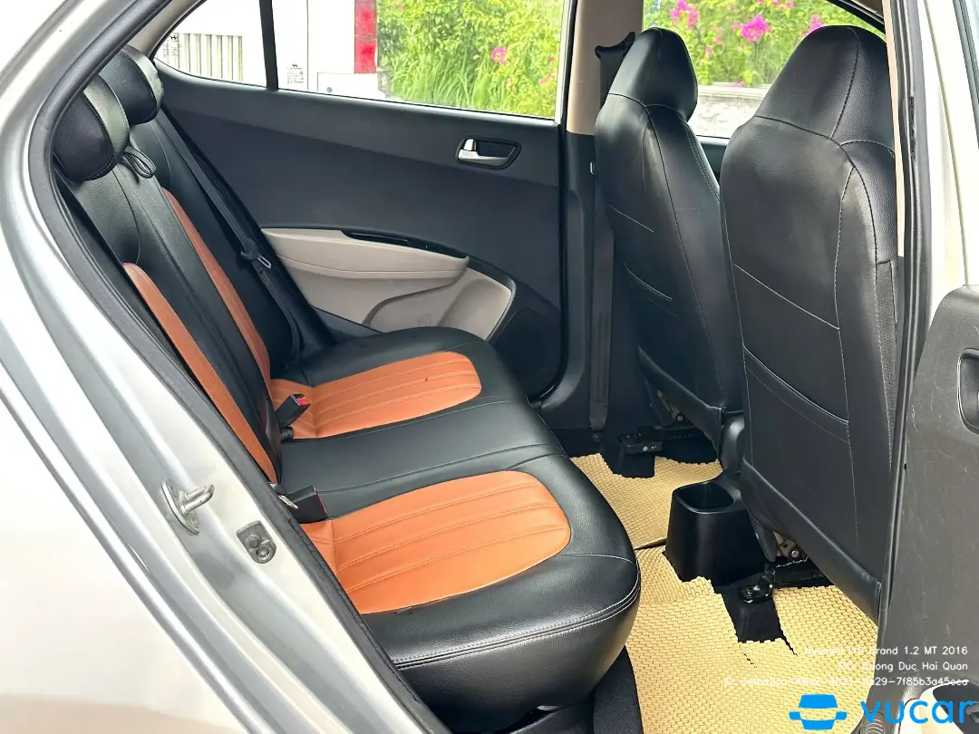 Ảnh xe Hyundai I10 Grand 1.2 MT 2016 - ảnh 6