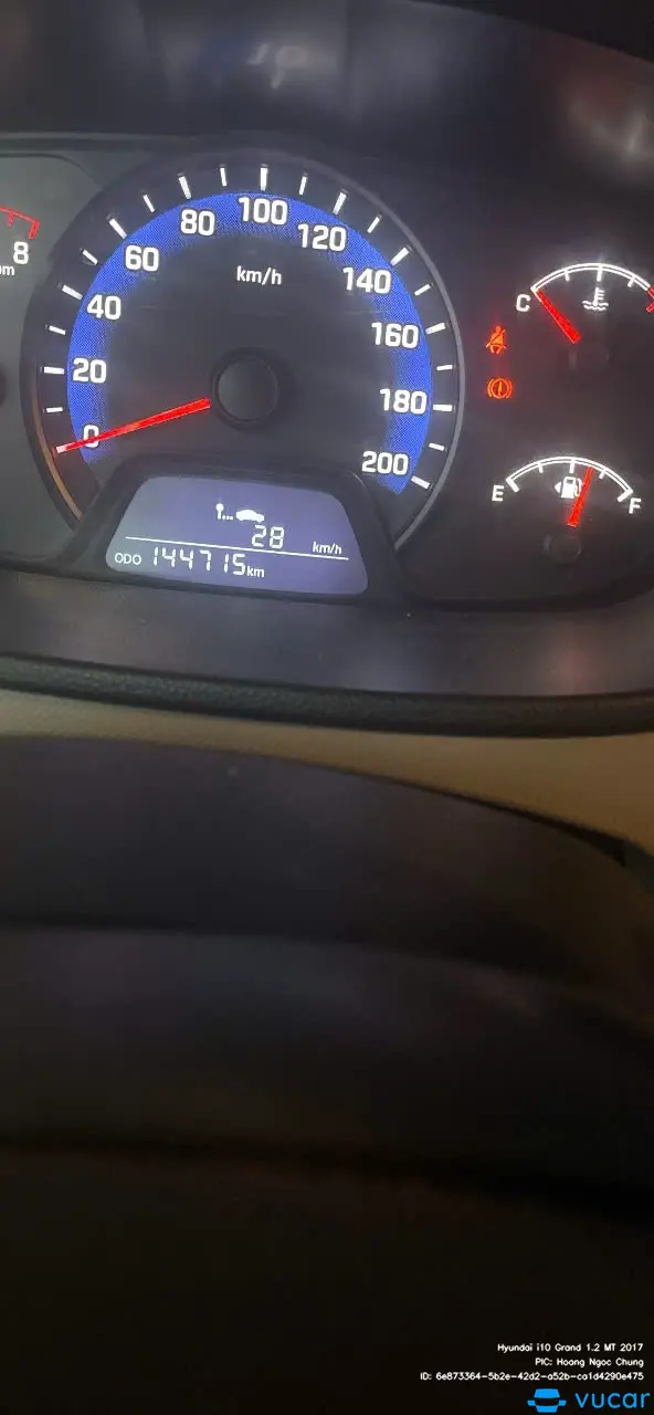 Hyundai i10 Grand 1.2 MT 2017 - Nội thất 6