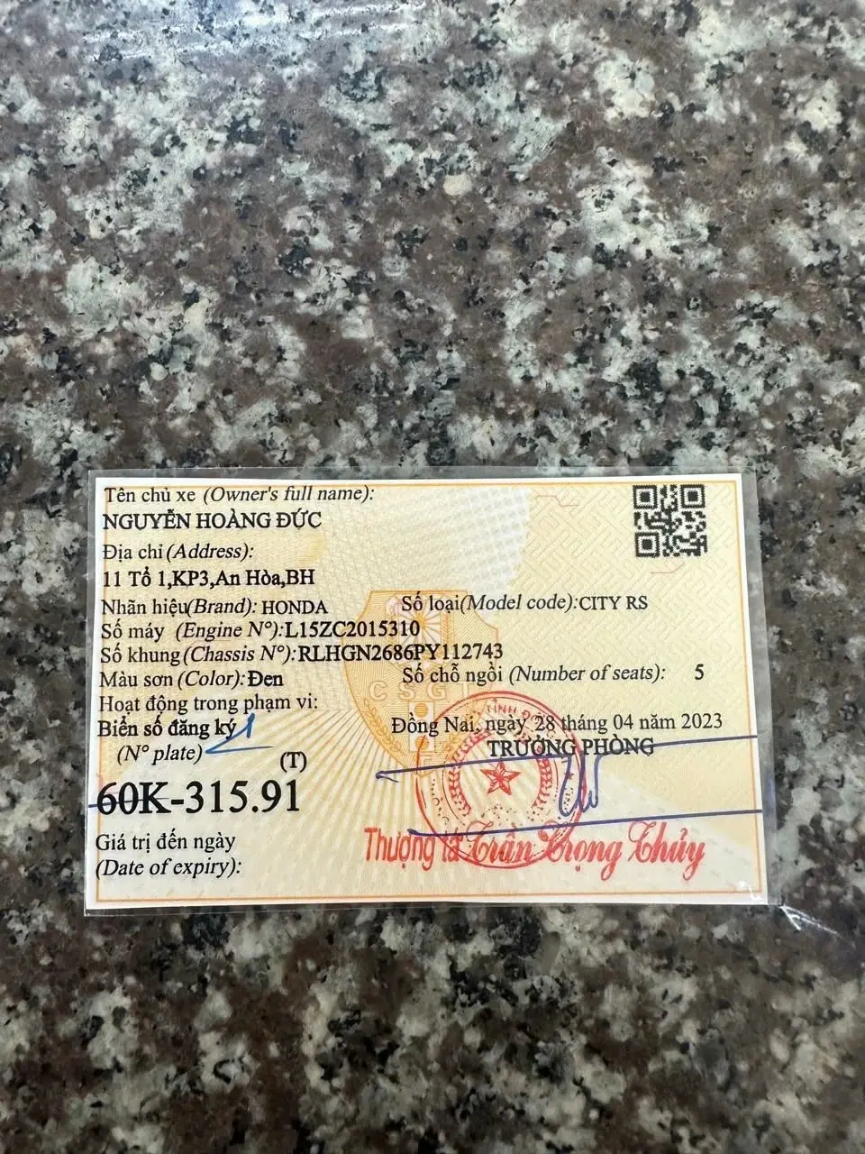Honda City 1.5 RS SENSING 2023 - Ngoại thất 12