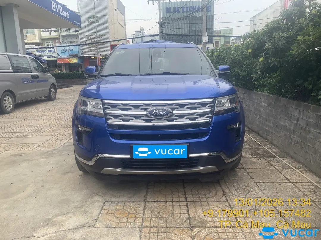 Ảnh xe Ford explorer nhập khẩu 2019