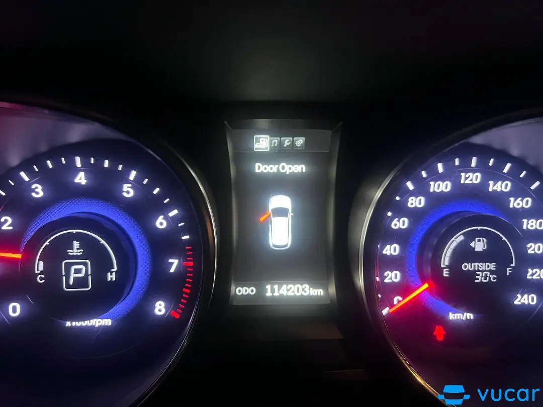 Hyundai Santafe 2.2L 2015 - Nội thất 4