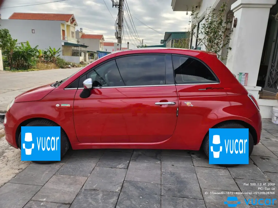 Fiat 500 1.2 AT 2009 - Ngoại thất 1