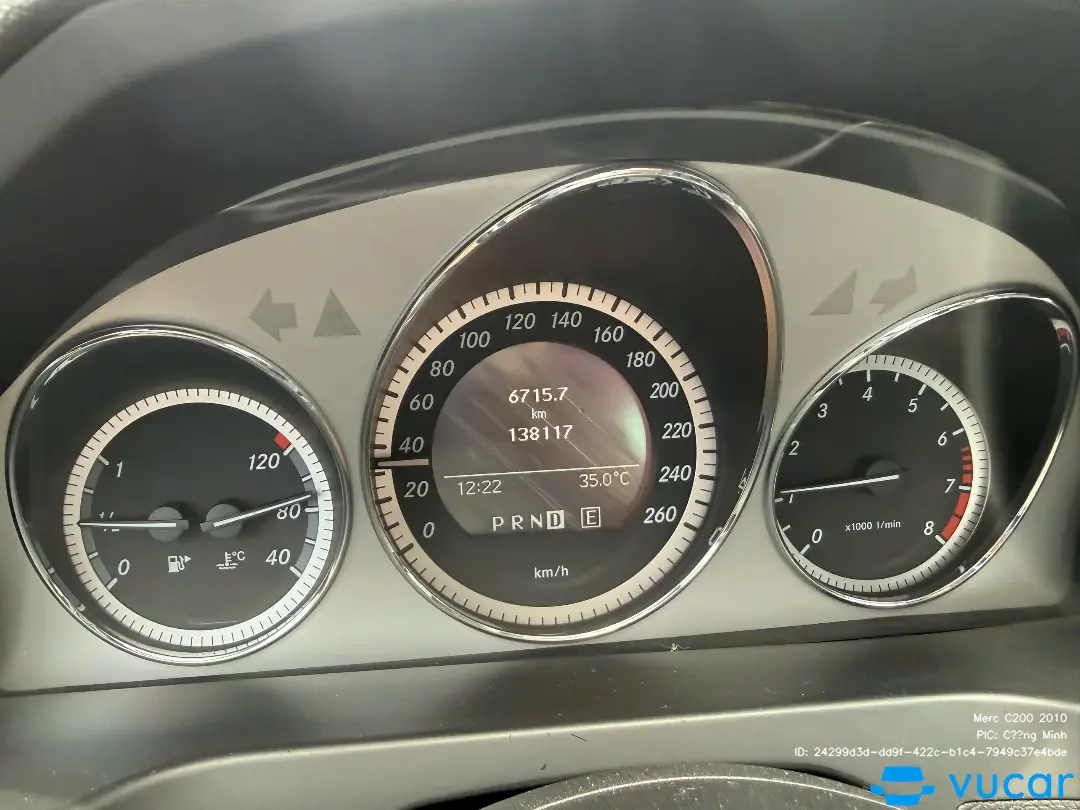 Merc C200 2010 - Nội thất 2