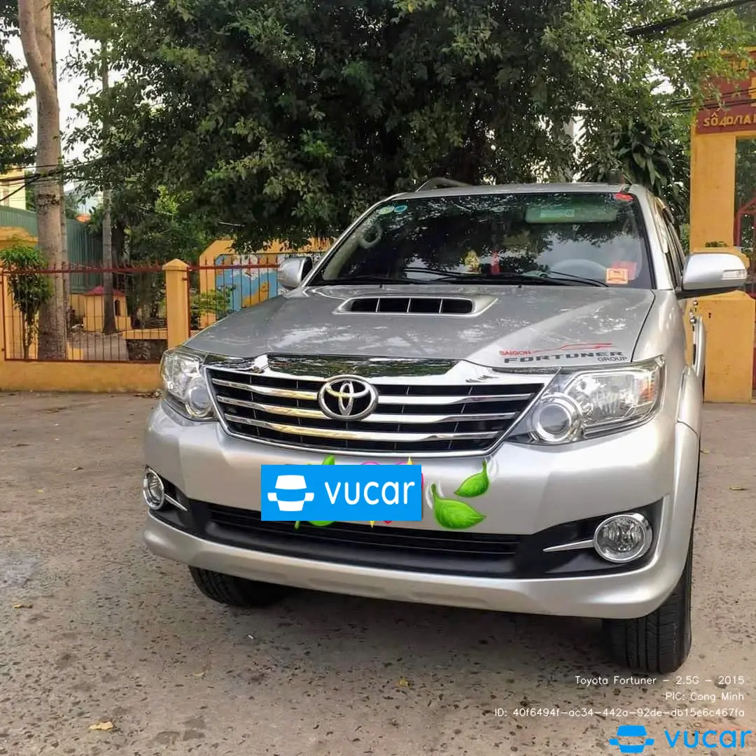 Toyota Fortuner - 2.5G - 2015 - Ngoại thất 1
