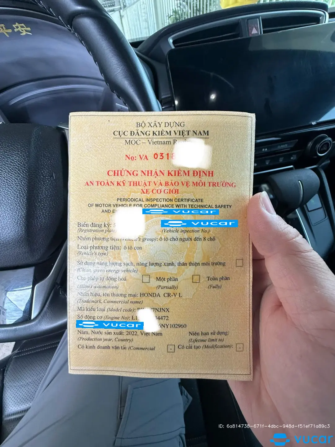 Honda CR-V L 2022 - Nội thất 1