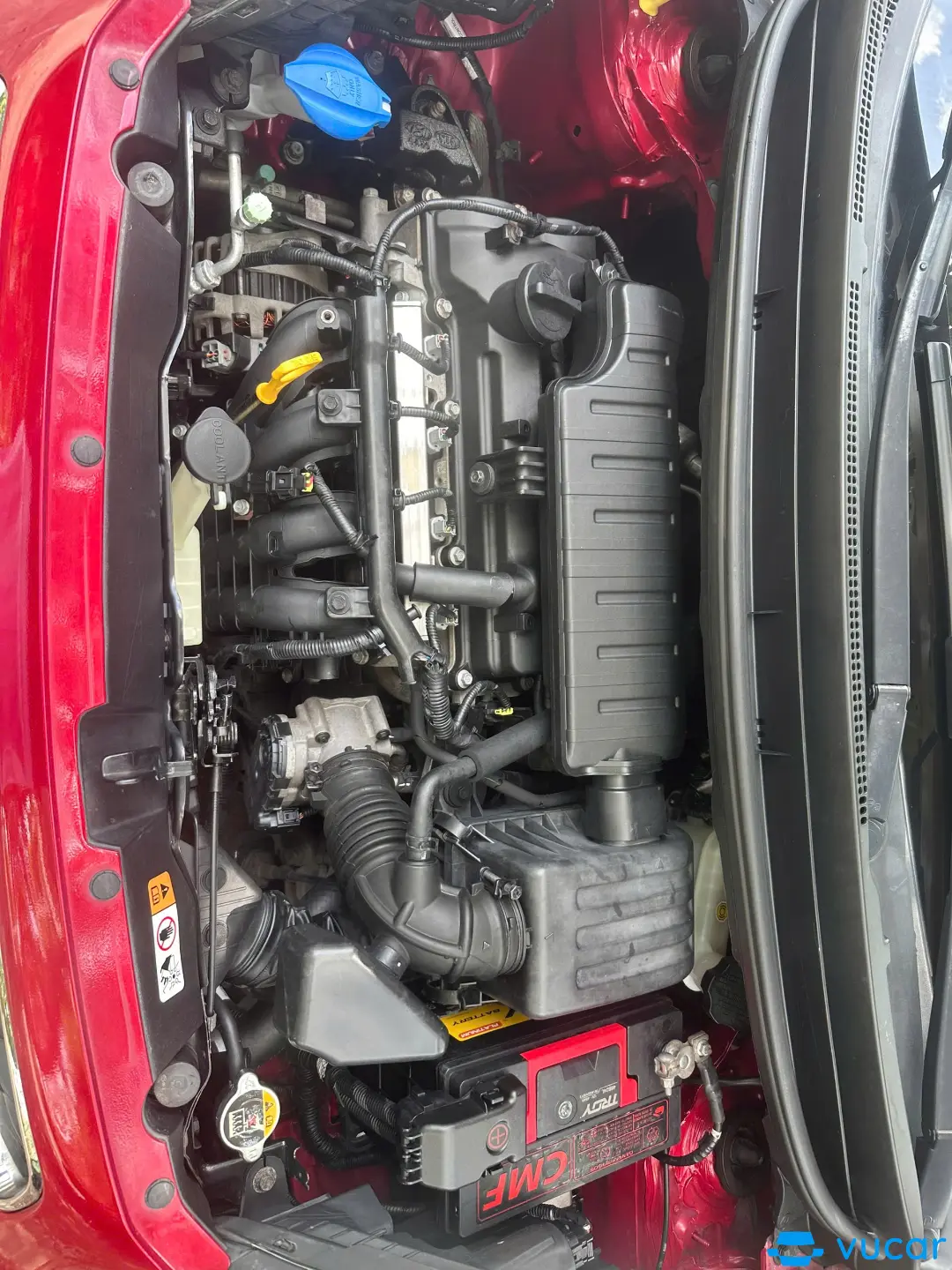 Kia Morning MT 2018 - Khoang động cơ 1