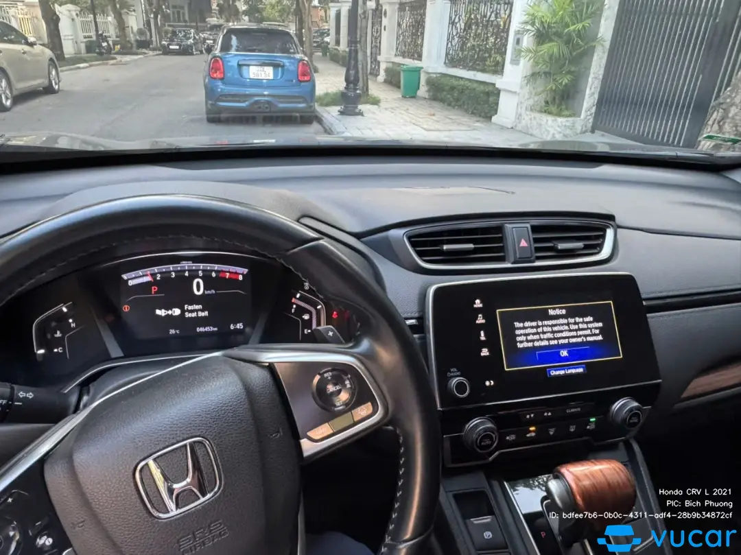 Honda CRV L 2021 - Nội thất 1