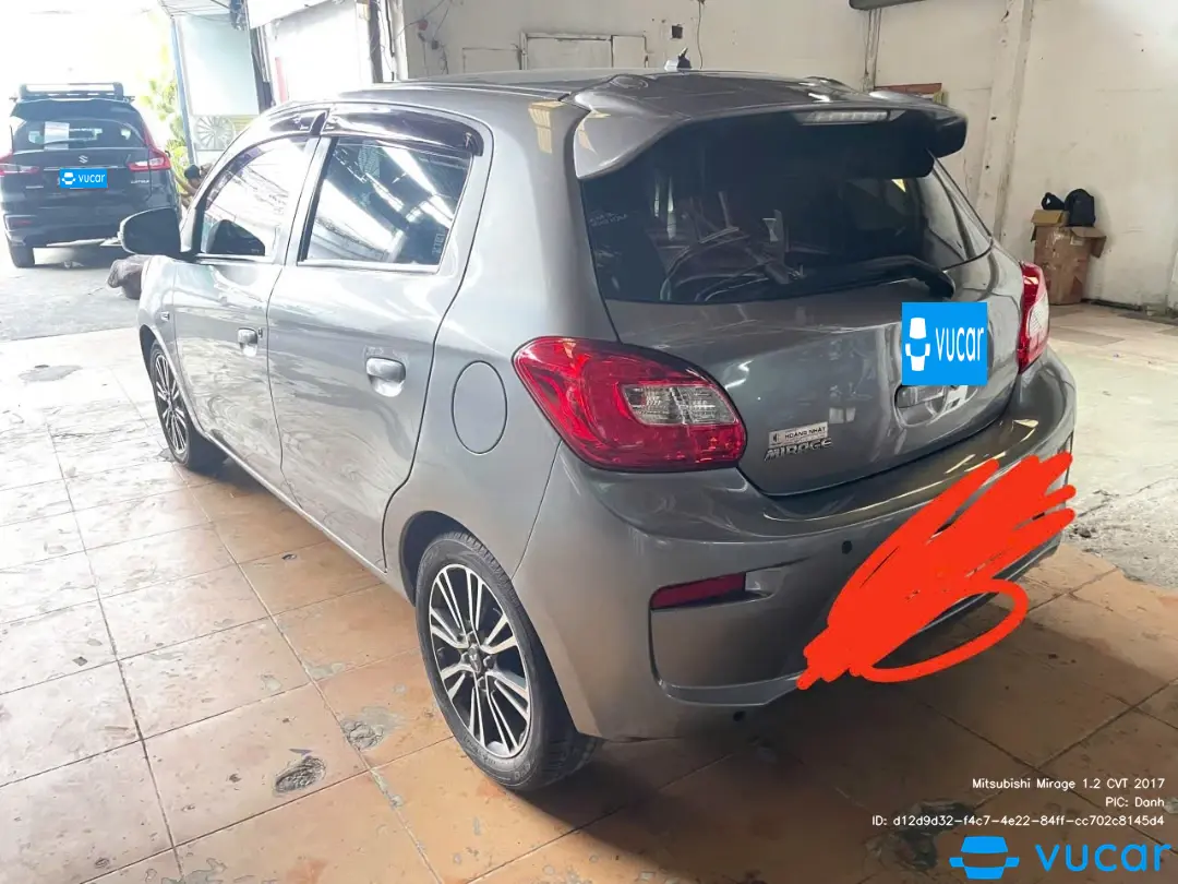 Ảnh xe Mitsubishi Mirage 1.2 CVT 2017 - ảnh 2