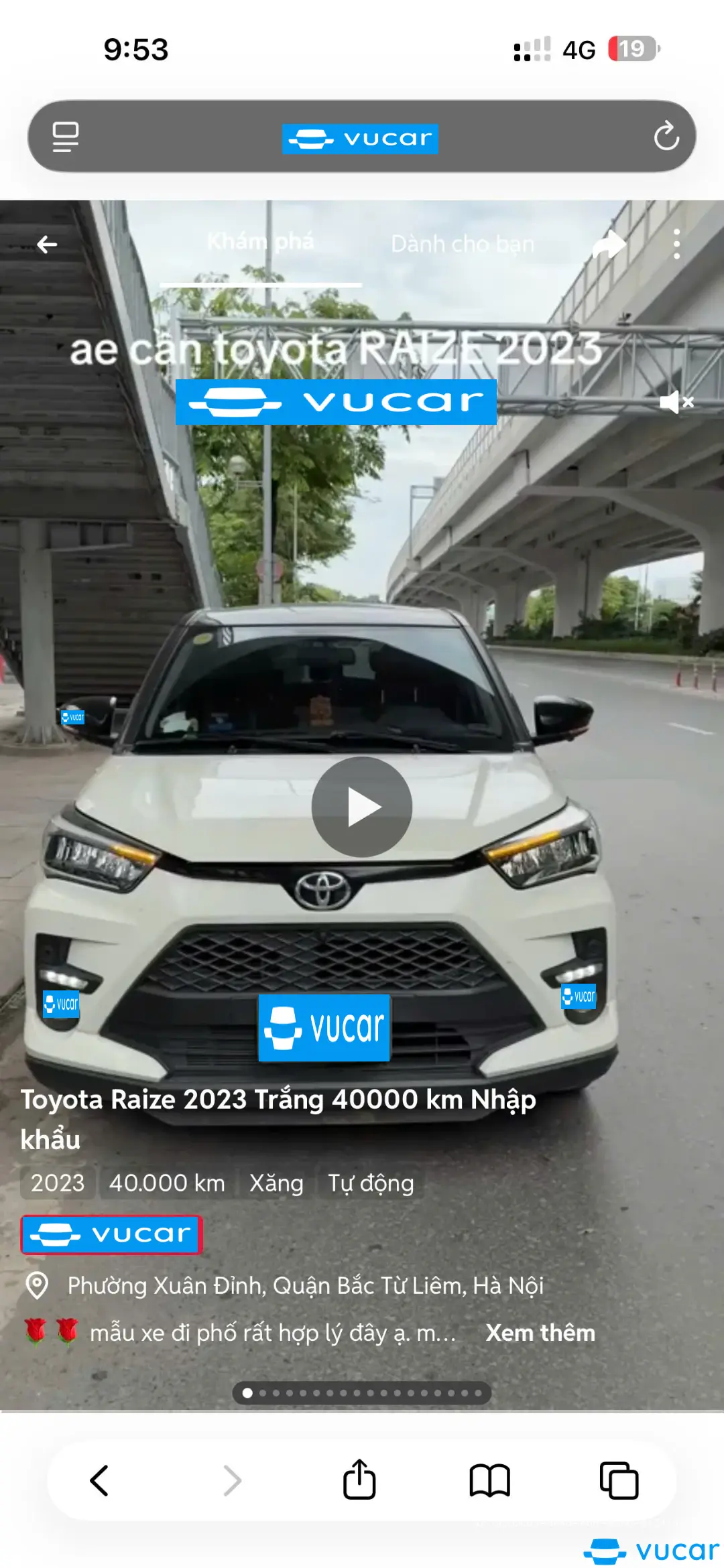 Toyota Raize G 1.0 CVT 2023 - Ngoại thất 5