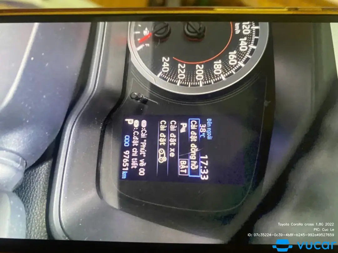 Toyota Corolla cross 1.8G 2022 - Nội thất 1