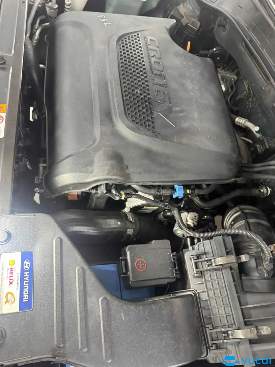 Santafr 2.2 4wd 2015 - Khoang động cơ 2