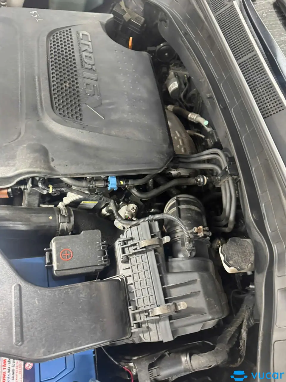 Santafr 2.2 4wd 2015 - Khoang động cơ 1