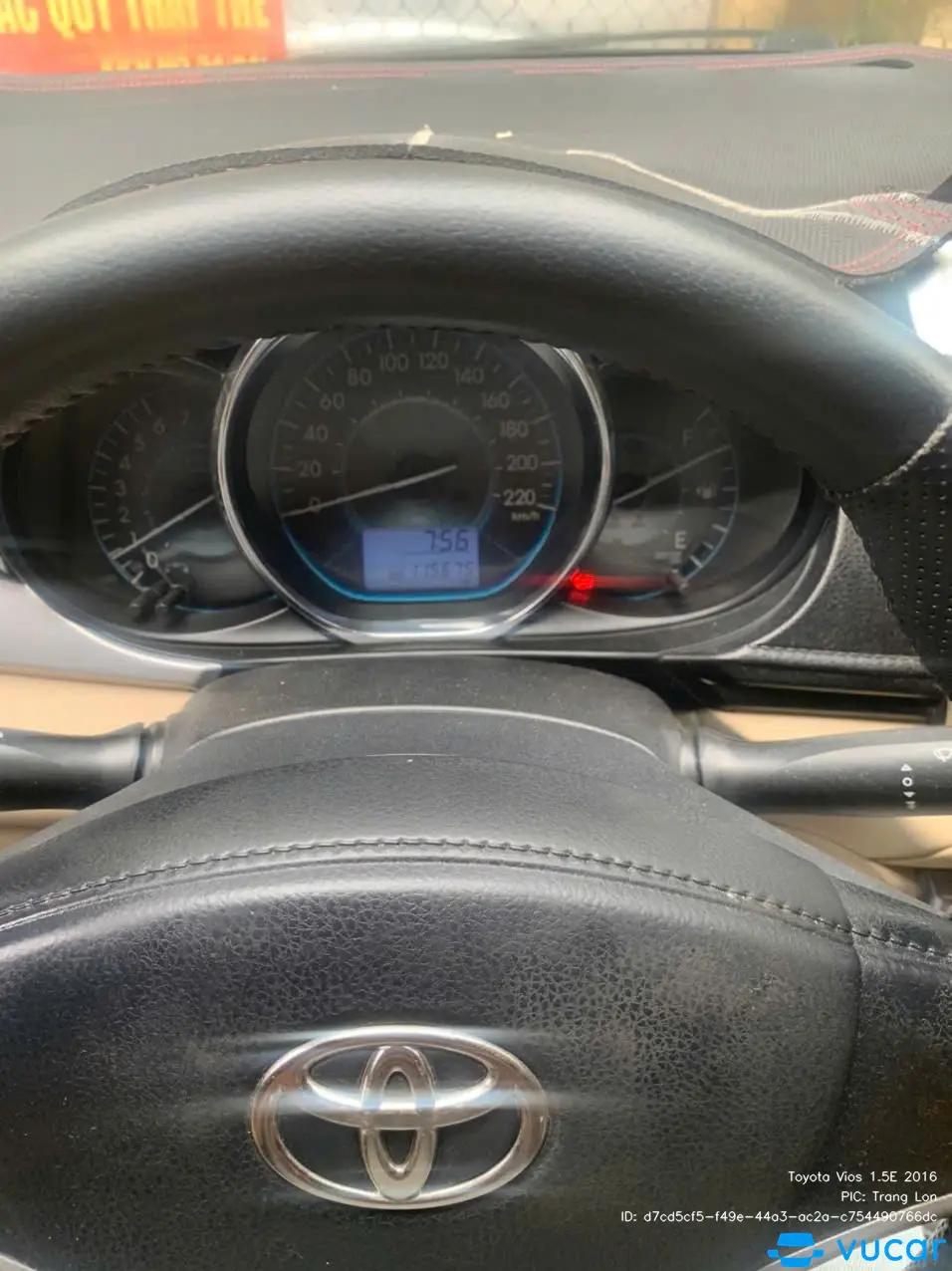 Toyota Vios 1.5E 2016 - Nội thất 3