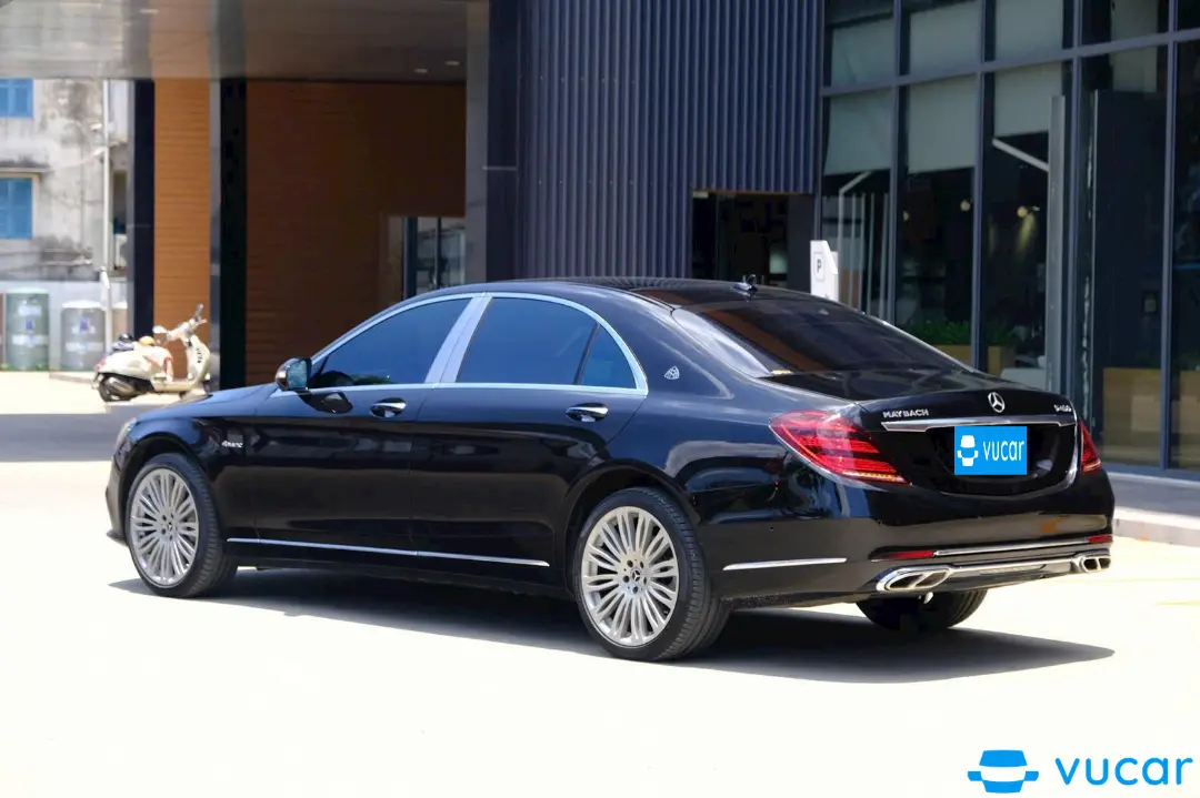 Ảnh xe Mec S450 luxury đời 2020 đen - kem