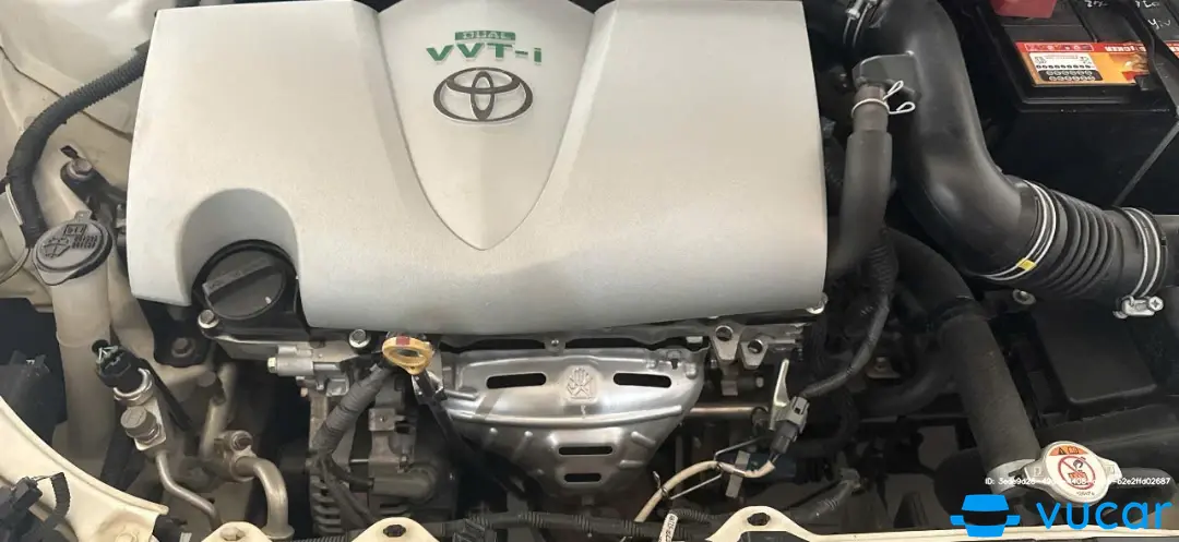 Toyota Vios 1.5E 2017 - Khoang động cơ 1