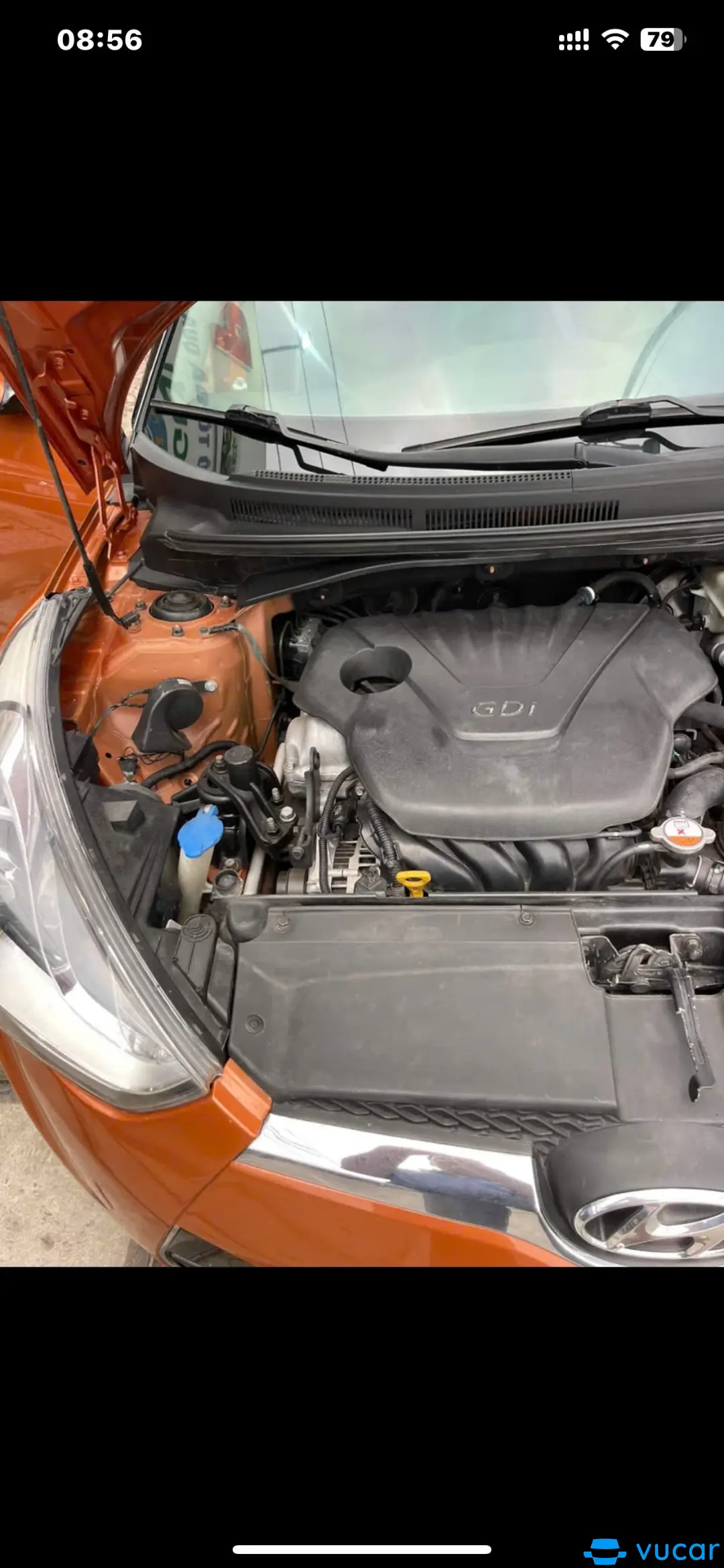 Hyundai Veloster python 2011 - Khoang động cơ 1