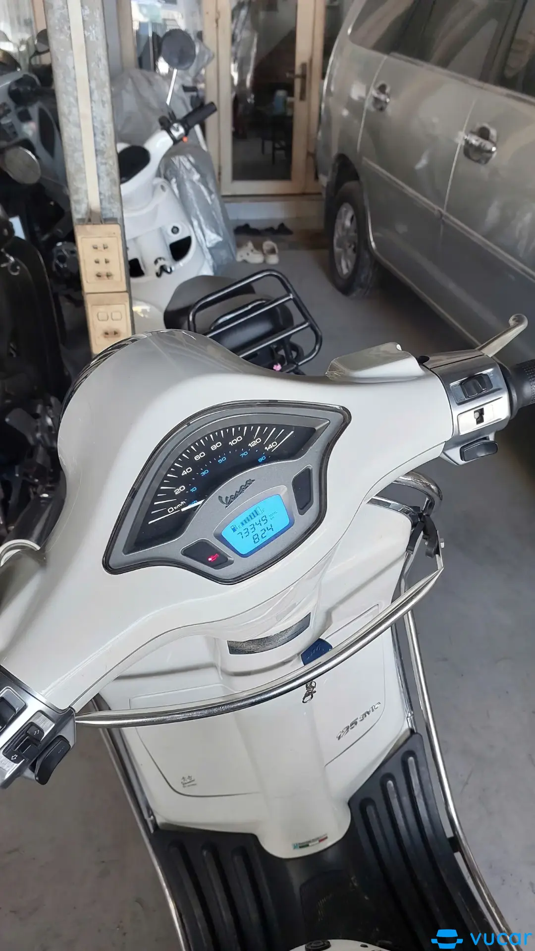 Vespa Primavera 125 2014 - Gầm & khung xe 1