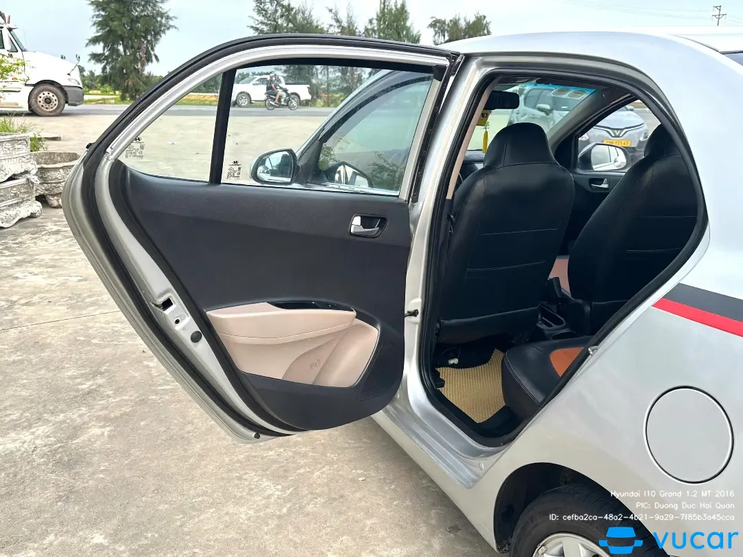 Ảnh xe Hyundai I10 Grand 1.2 MT 2016 - ảnh 4