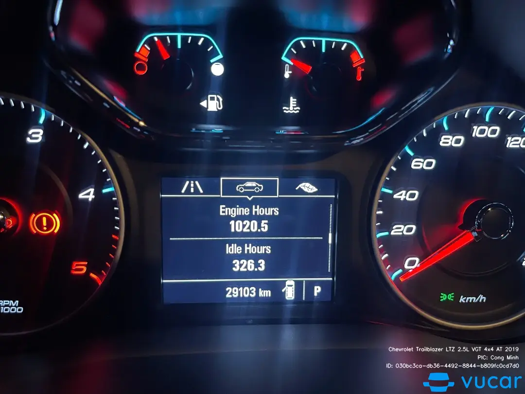 Chevrolet Trailblazer LTZ 2.5L VGT 4x4 AT 2019 - Nội thất 3
