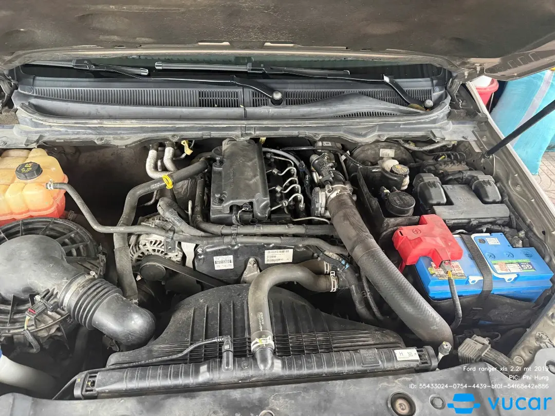 Ford ranger xls 2.2l mt 2019 - Khoang động cơ 8