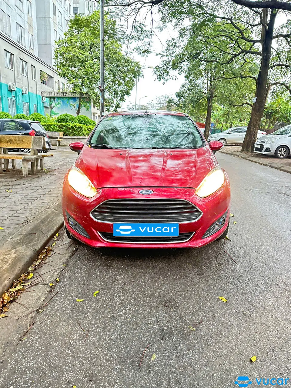 Ảnh xe Xe Fiestar màu đỏ, đời 2014 đăng ký lần đầu . 2015