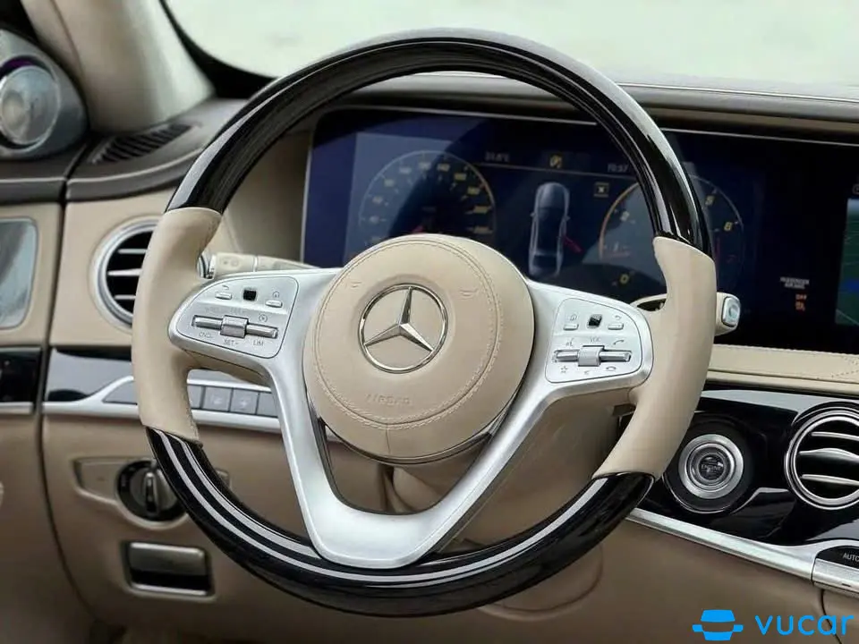 Mec S450 luxury đời 2020 đen - kem - Nội thất 1
