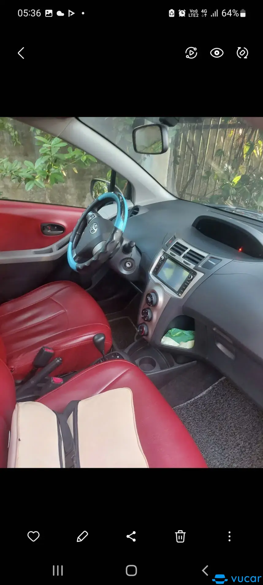 Toyota Yaris 1.3 AT 2009 - Nội thất 1