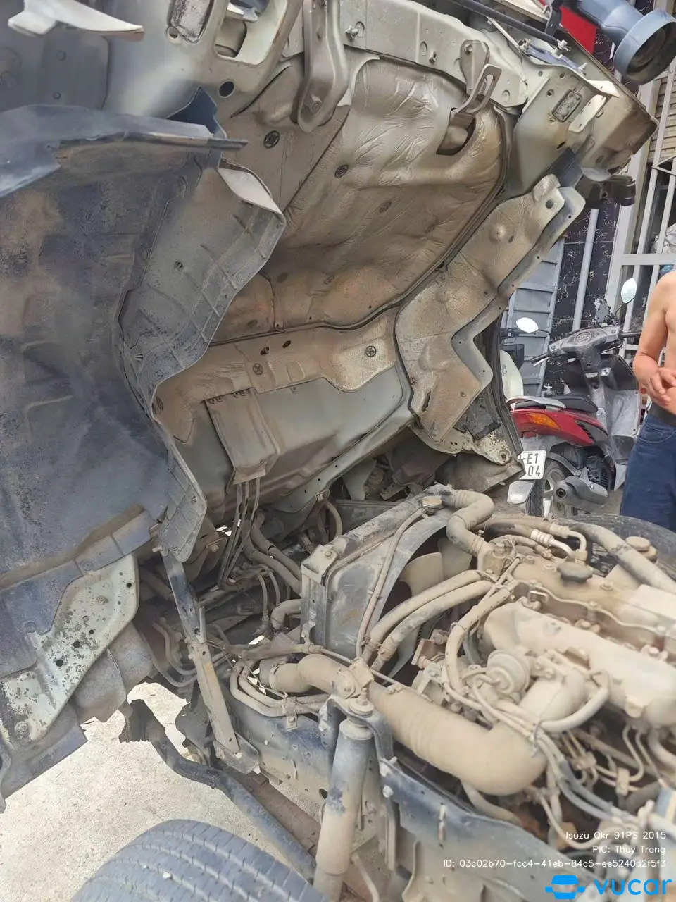 Isuzu Qkr 91PS 2015 - Gầm & khung xe 1