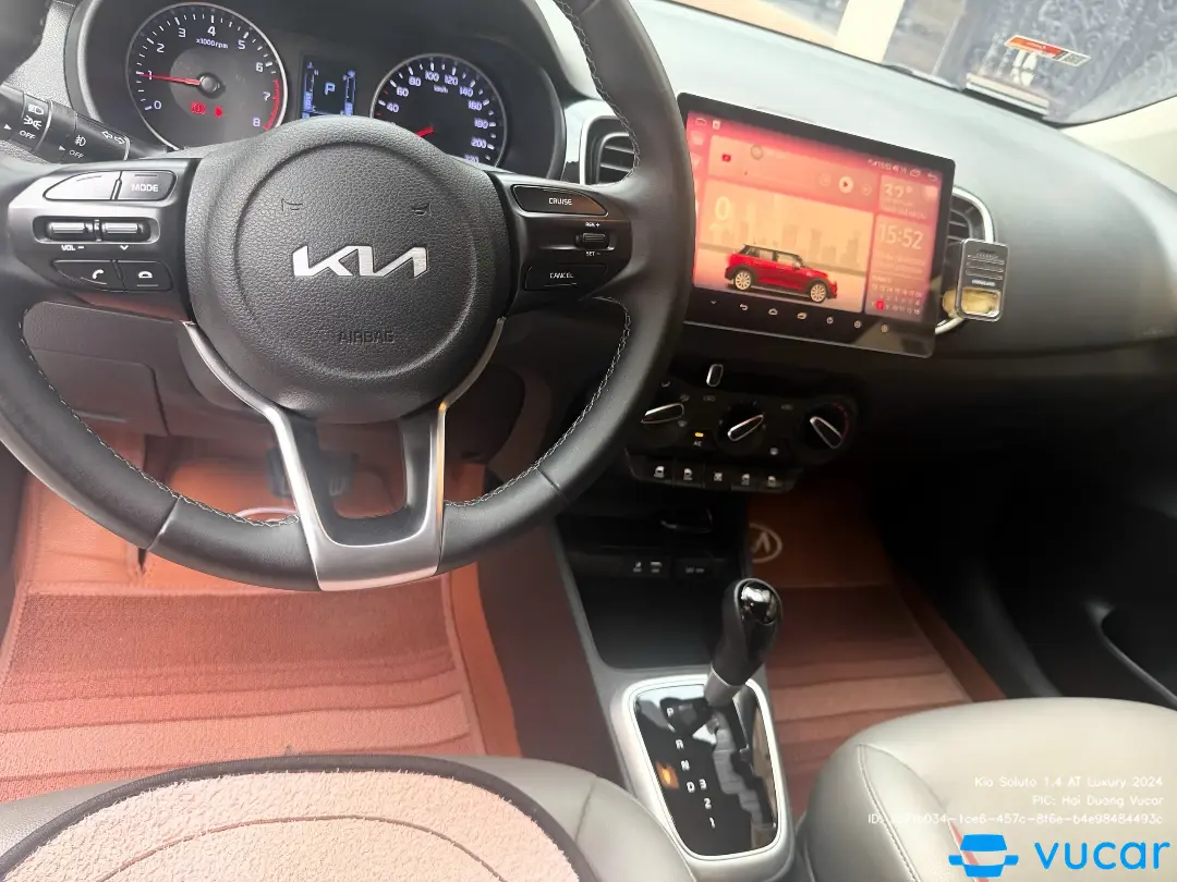 Kia Soluto 1.4 AT Luxury 2024 - Nội thất 3