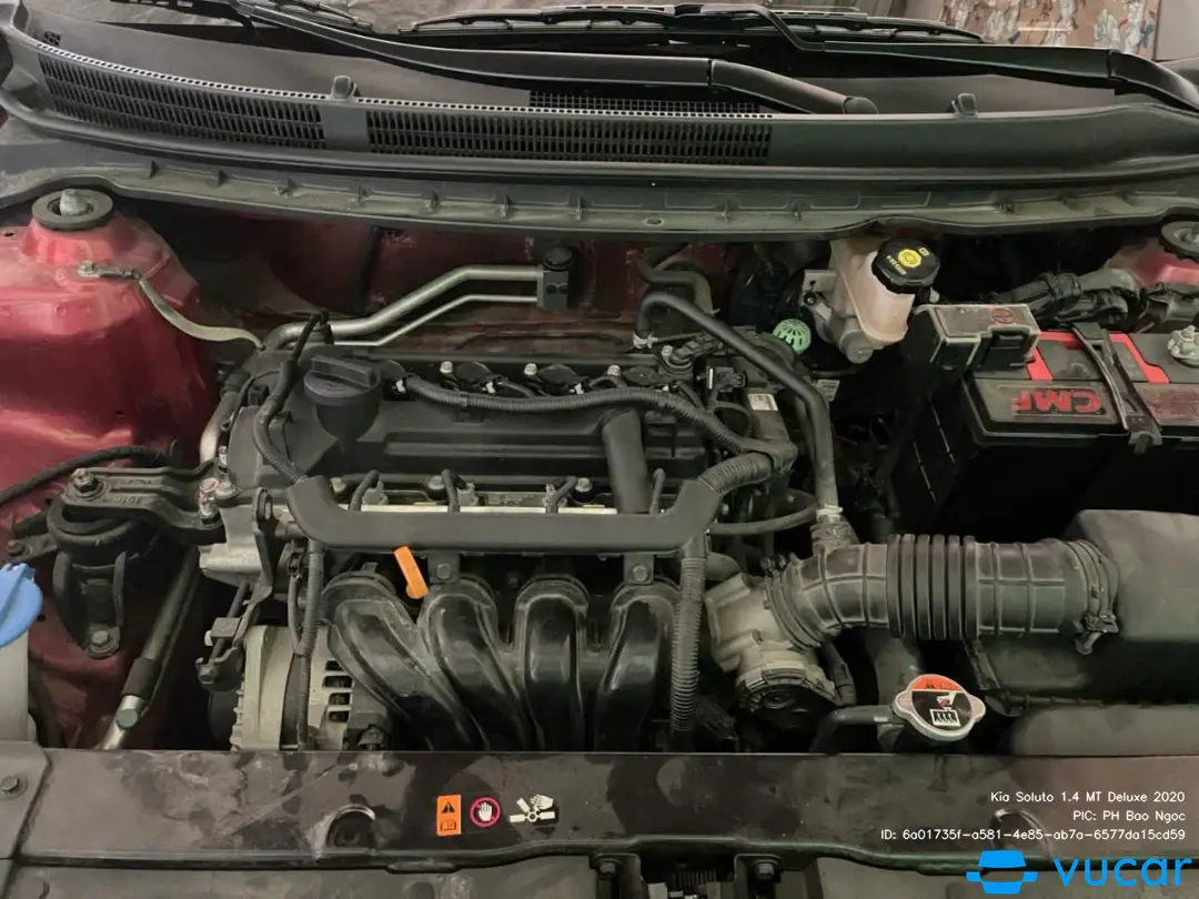 Kia Soluto 1.4 MT Deluxe 2020 - Khoang động cơ 1