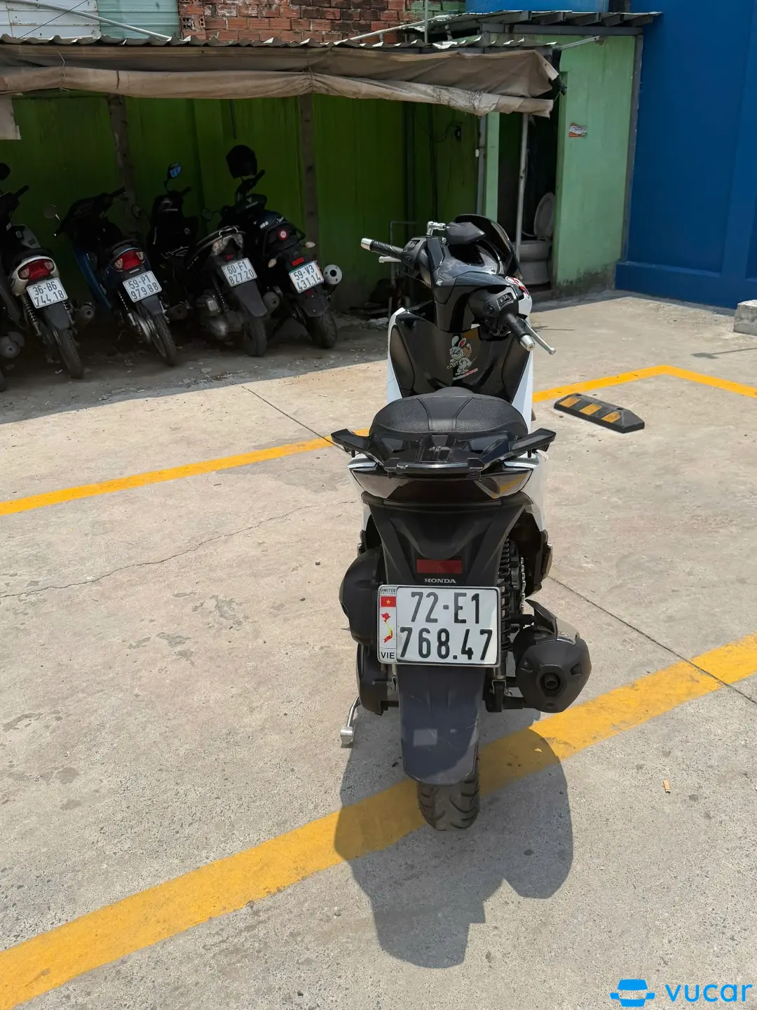HONDA SH 150 ABS 2019 - Khoang động cơ 2