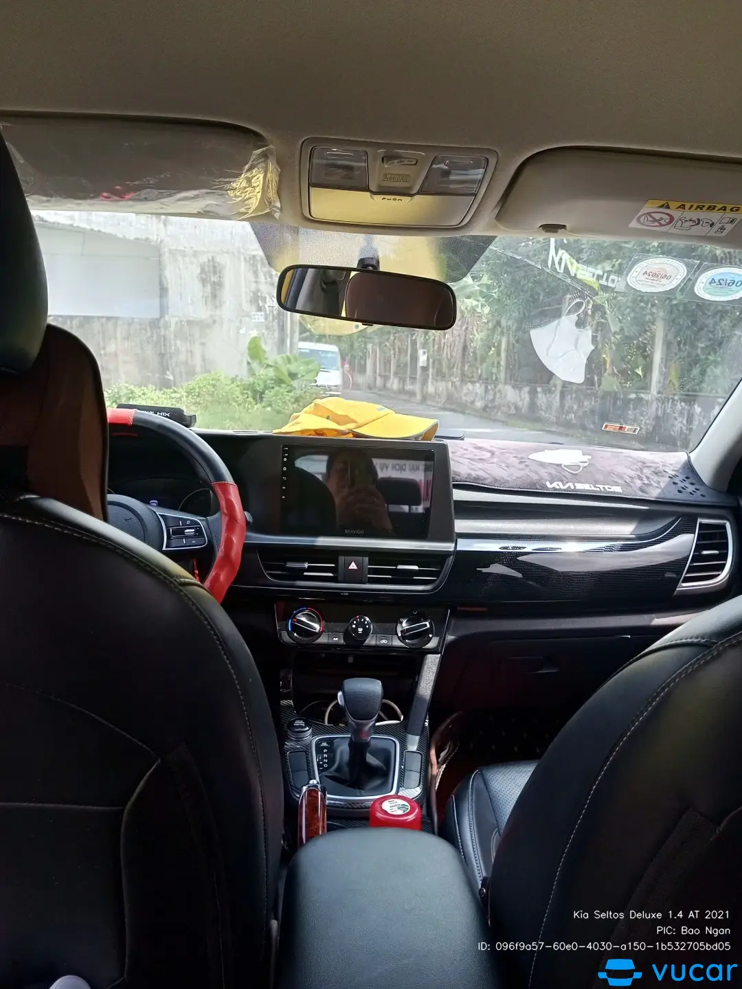 Kia Seltos Deluxe 1.4 AT 2021 - Nội thất 9