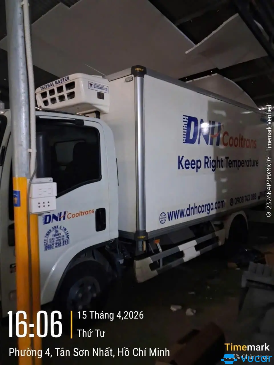 Ảnh xe Isuzu Qkr 1T99 Đông lạnh 2023