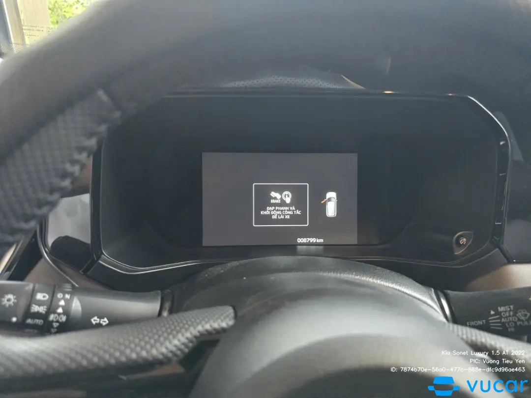 Kia Sonet Luxury 1.5 AT 2022 - Nội thất 6