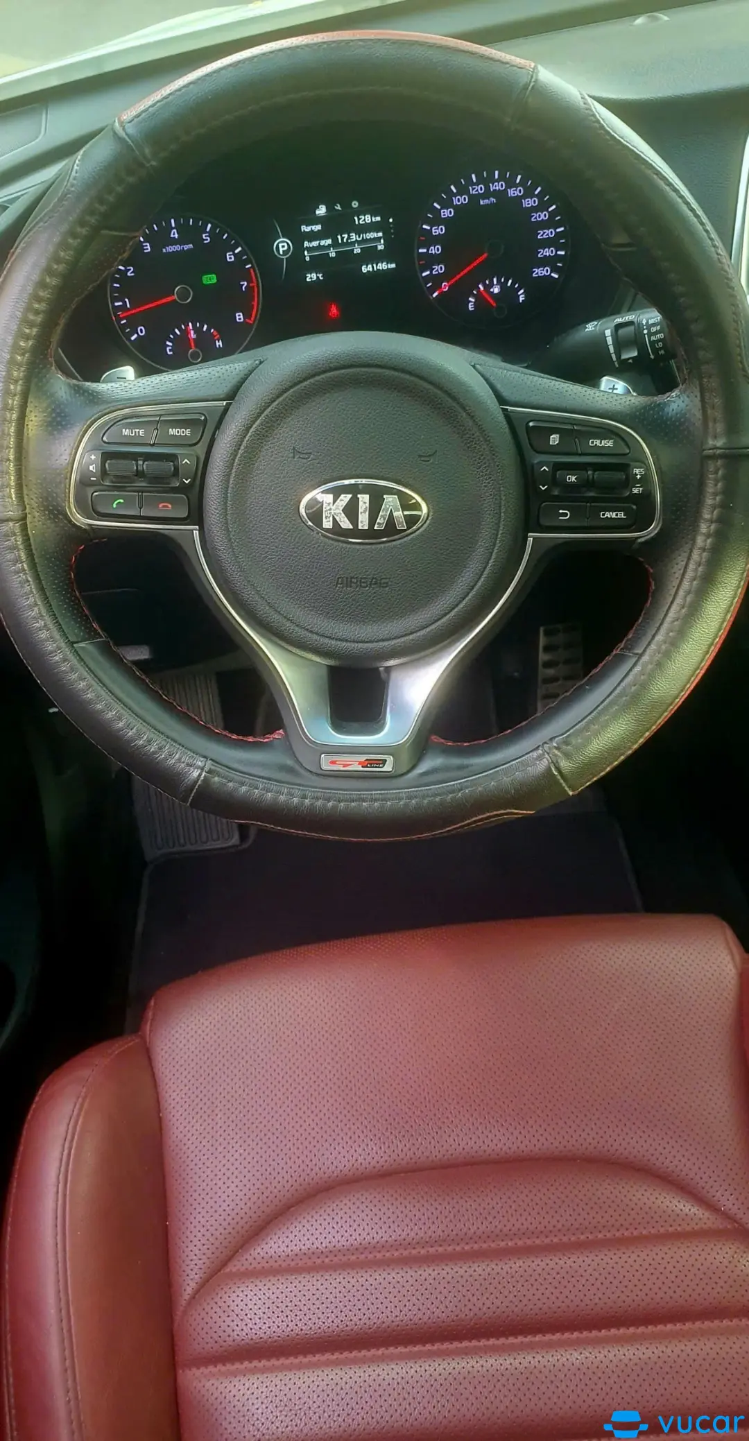 KIA OPTIMA 2.4 GT LINE SPORTS FULL OPTION 2017 - Nội thất 6