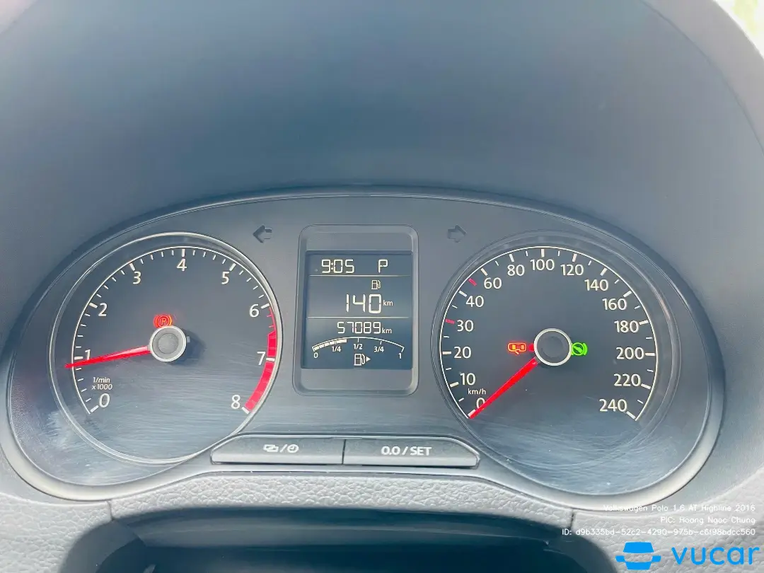 Volkswagen Polo 1.6 AT Highline 2016 - Nội thất 10
