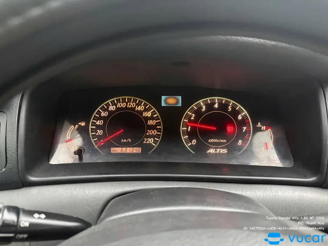 Toyota Corolla altis 1.8G MT 2006 - Nội thất 3