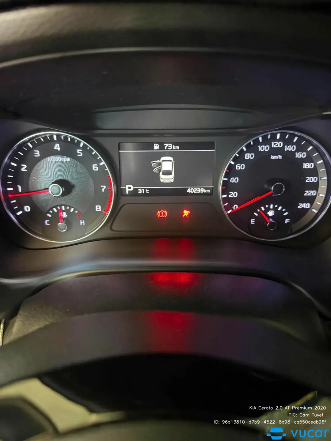 Kia Cerato 2.0 AT Premium 2020 - Nội thất 1