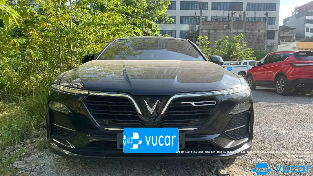 Ảnh xe VinFast Lux a 2.0 plus màu đen đăng ký tháng 12/ bảo dưỡng full hãng không đâm đụng ngập nước 2022 - ảnh 1