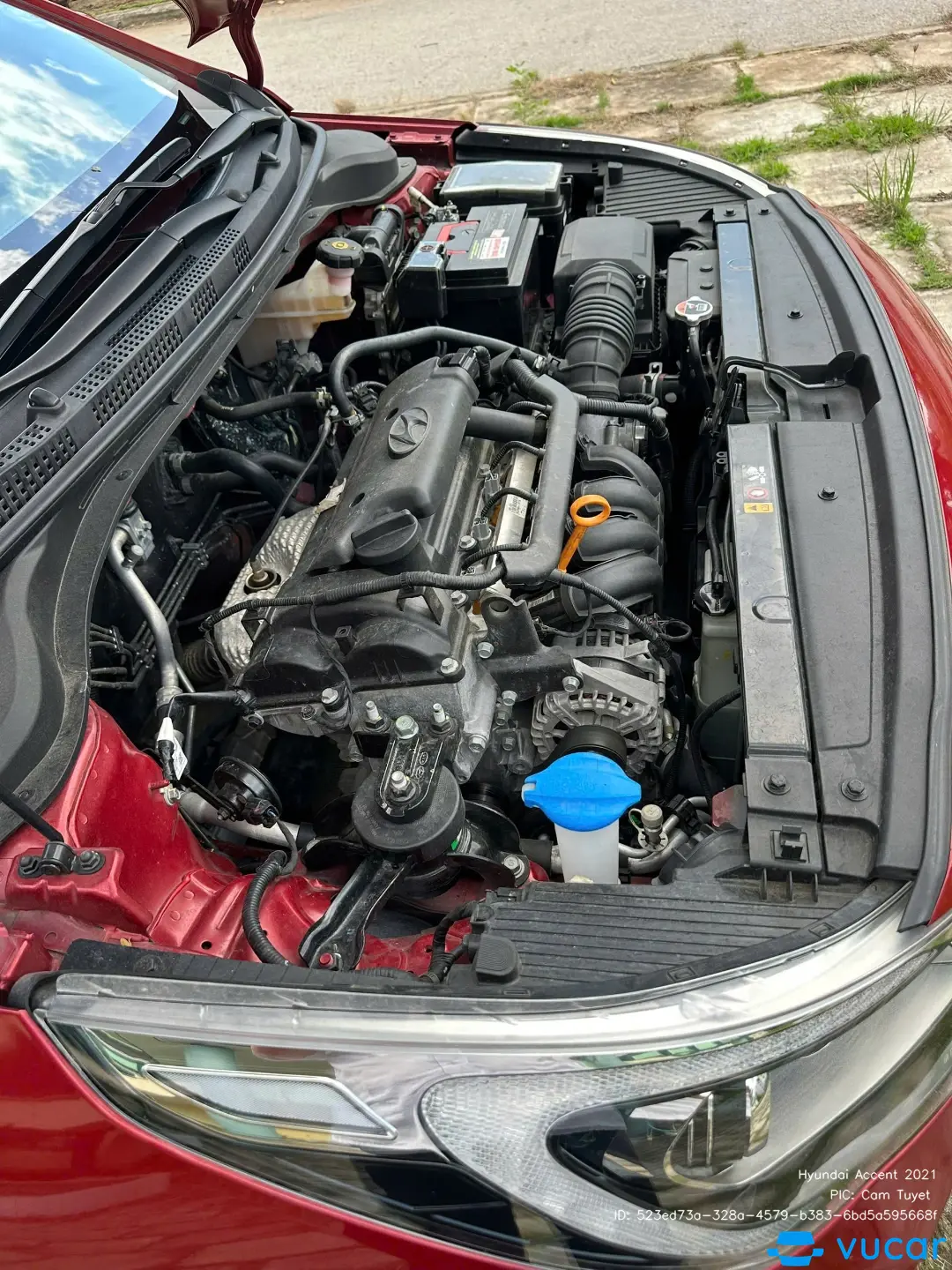 Hyundai Accent 1.4 AT 2021 - Khoang động cơ 3